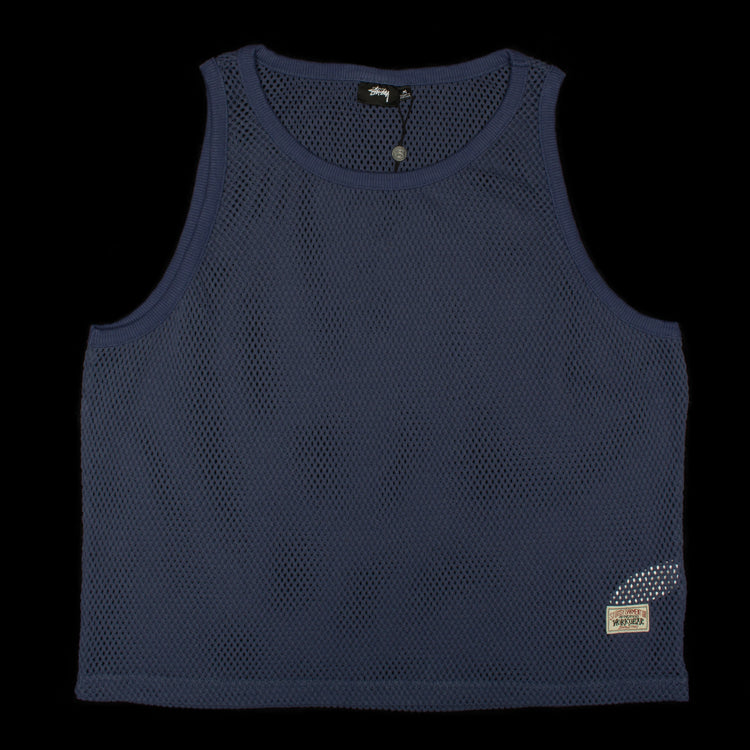 Stussy | Big Mesh Tank Style # 1140349 Color : Navy