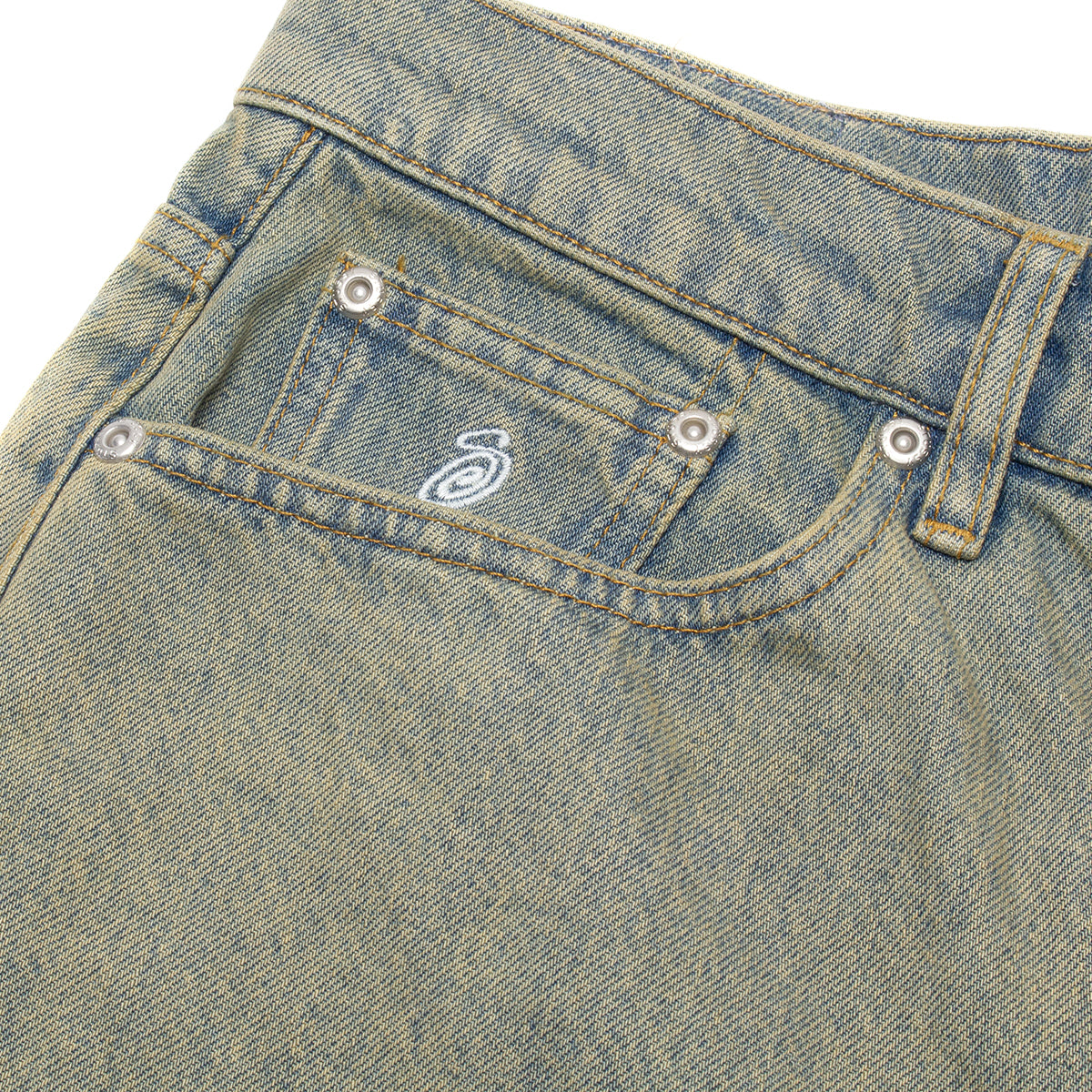 Stussy | Big Ol' Short Washed Canvas Style # 122296 Color : Beach Wash