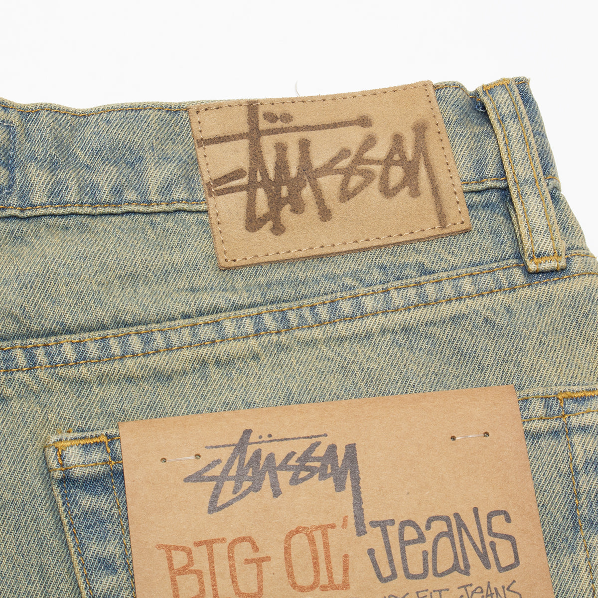 Stussy | Big Ol' Short Washed Canvas Style # 122296 Color : Beach Wash