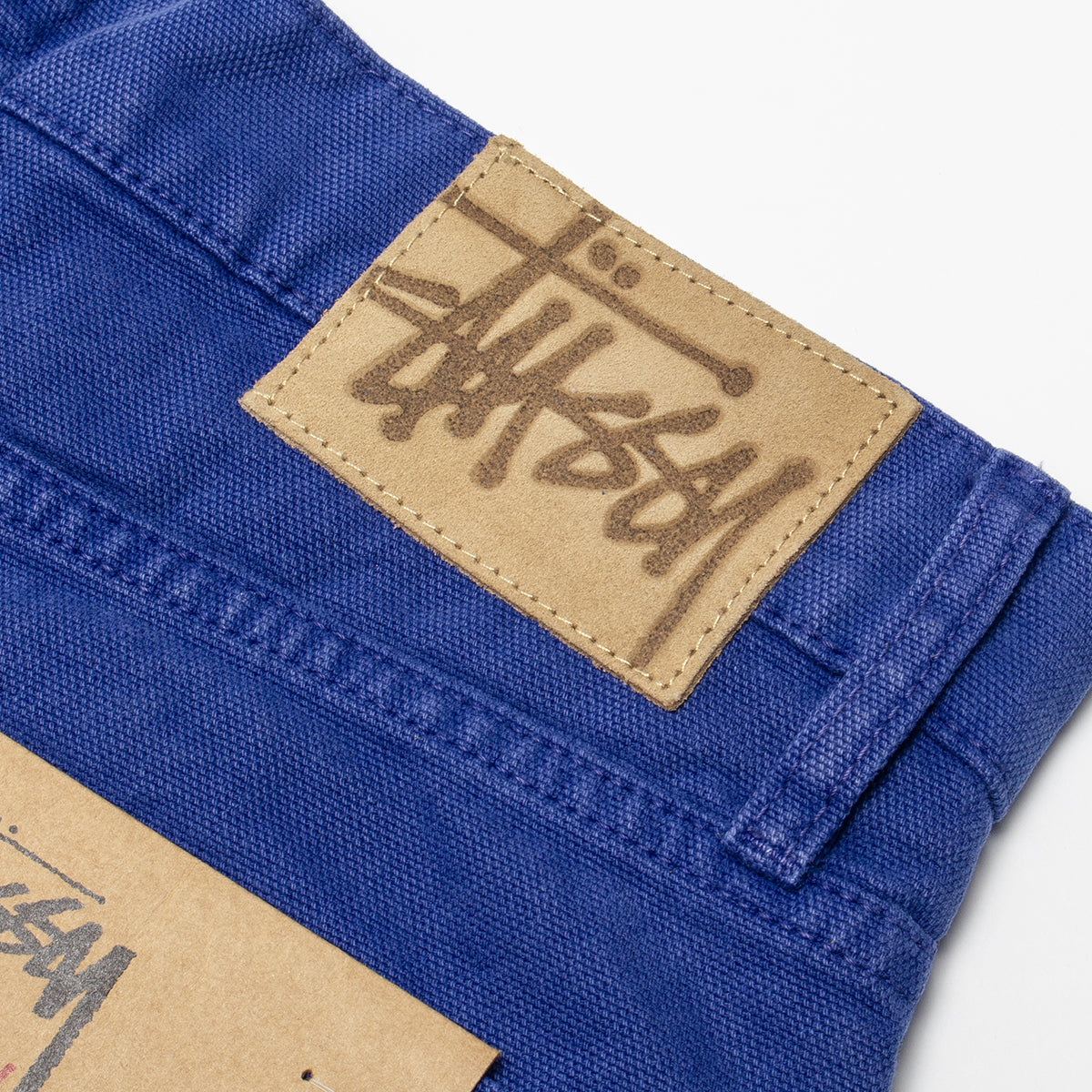 Stussy | Big Ol' Short Washed Canvas Style # 112277 Color : Baja Blue