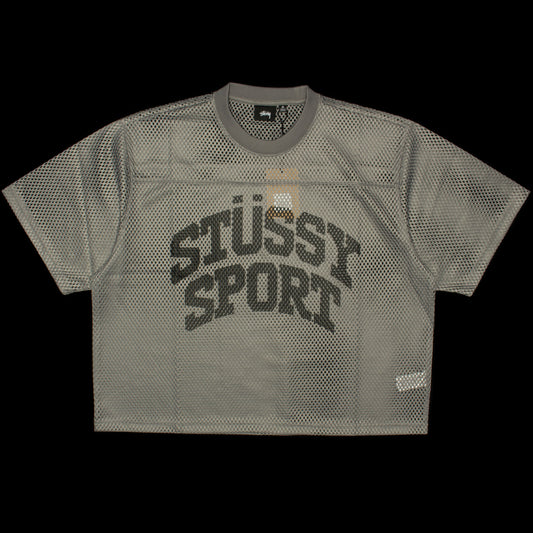 Stussy | Sport Mesh Crew Style # 1140346 Color : Silver