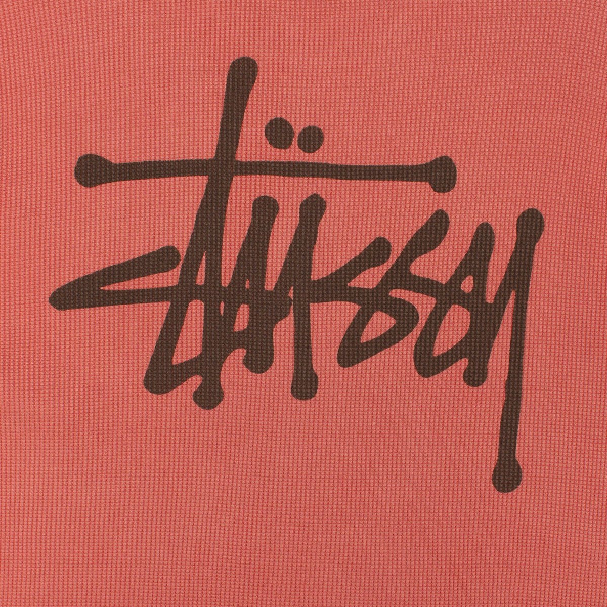 Stussy | Basic Stock L/S Thermal  Style # 1140314 Color : Berry