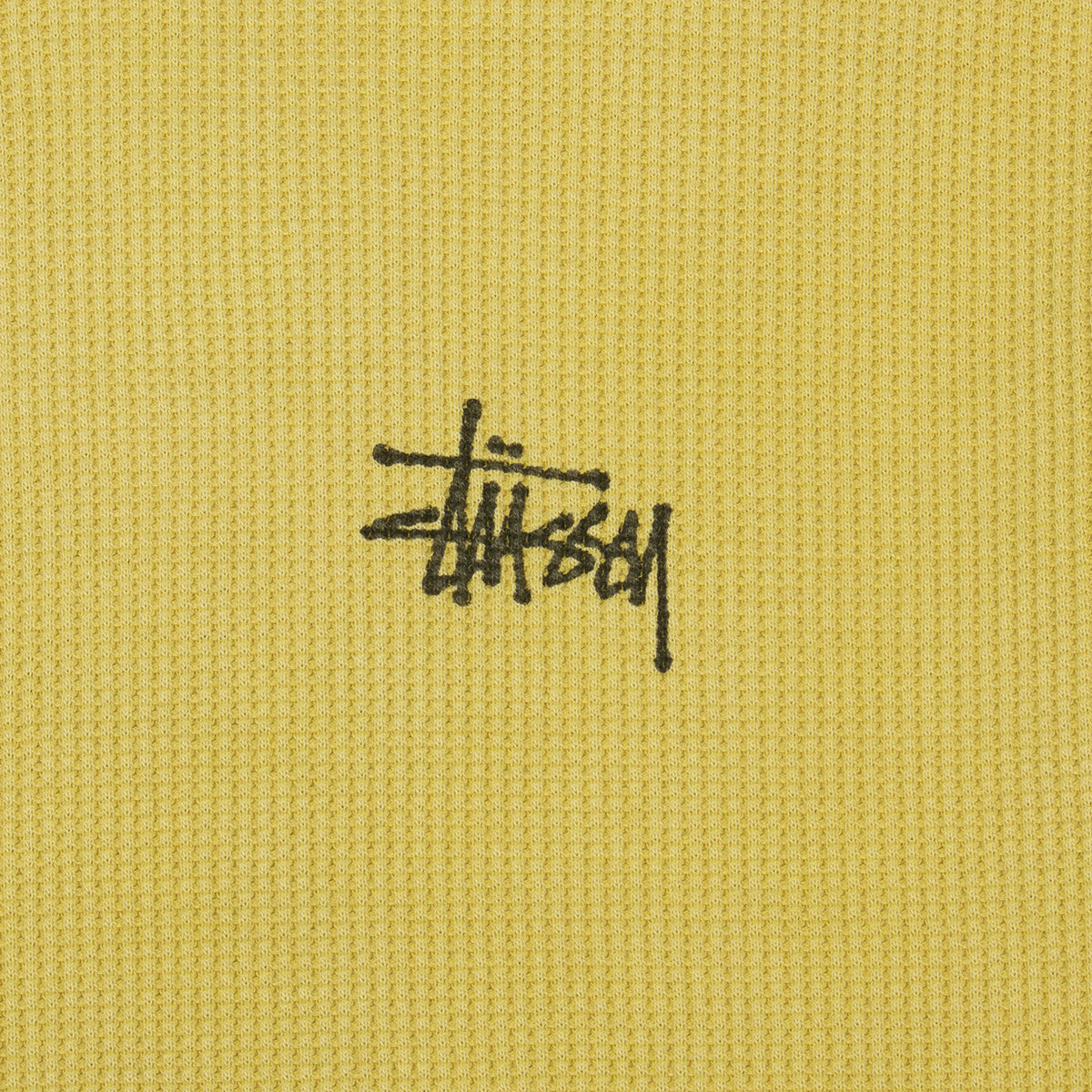 Stussy | Basic Stock L/S Thermal  Style # 1140314 Color : Dusty Yellow