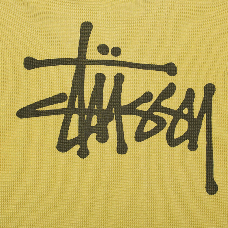 Stussy | Basic Stock L/S Thermal  Style # 1140314 Color : Dusty Yellow