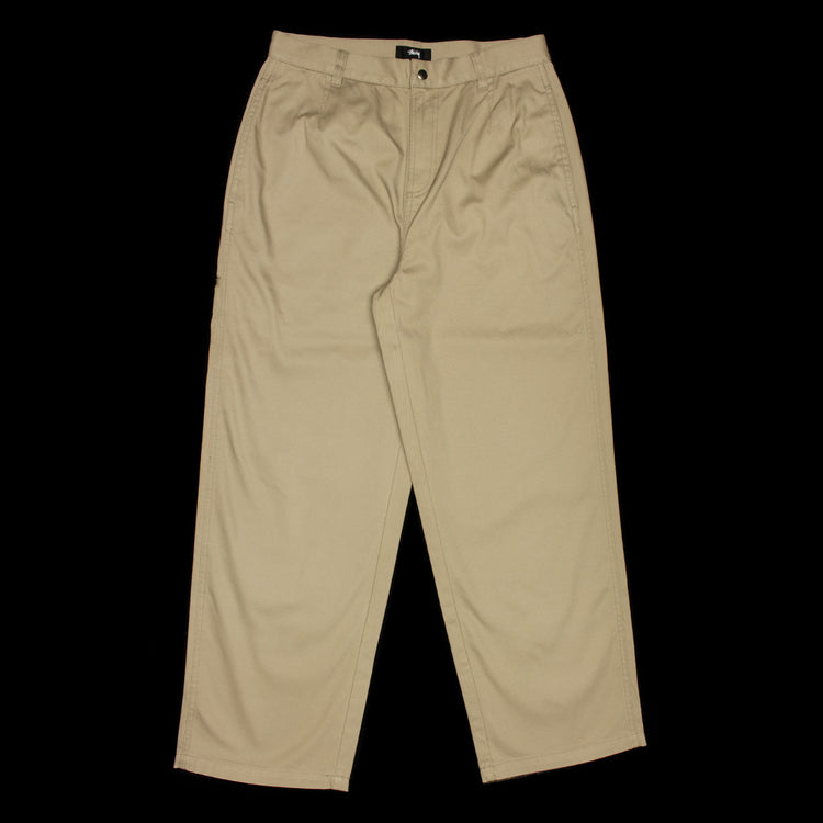 Stussy | Workgear Trouser Twill Style # 116625 Color : Khaki