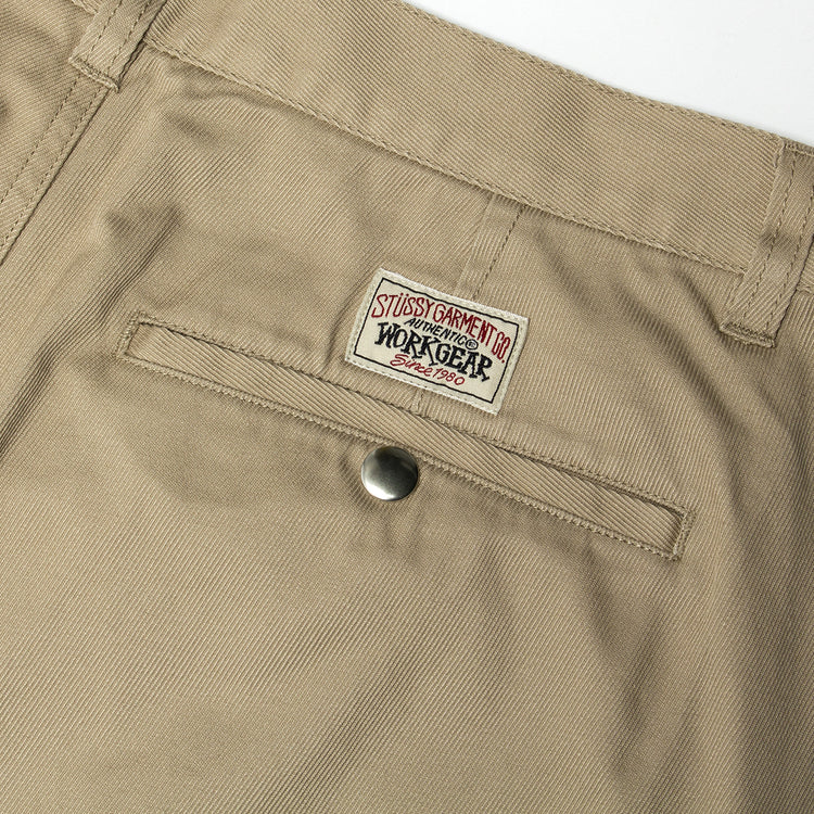 Stussy | Workgear Trouser Twill Style # 116625 Color : Khaki