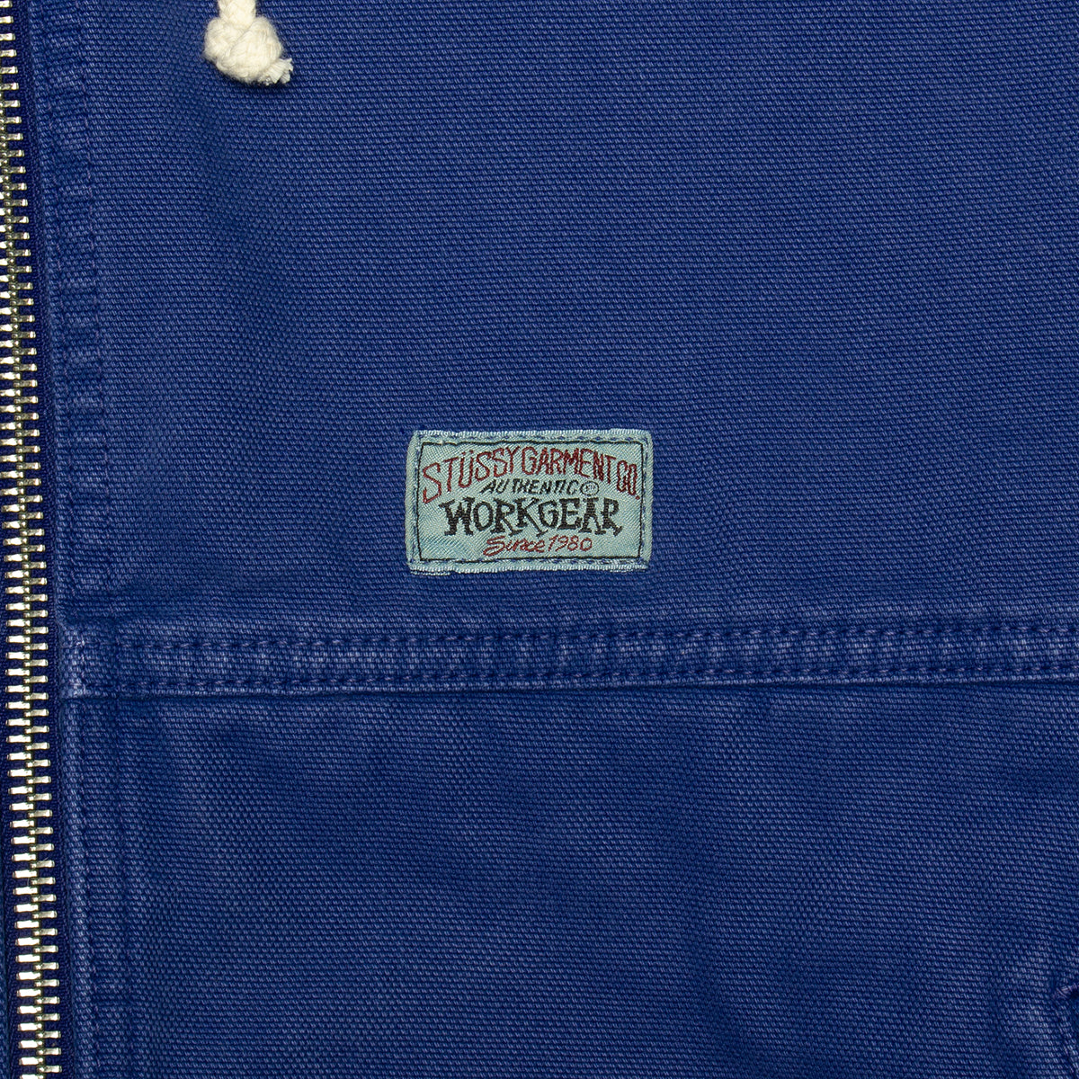 Stussy | Work Jacket Unlined Canvas Style # 115757 Color : Baja Blue