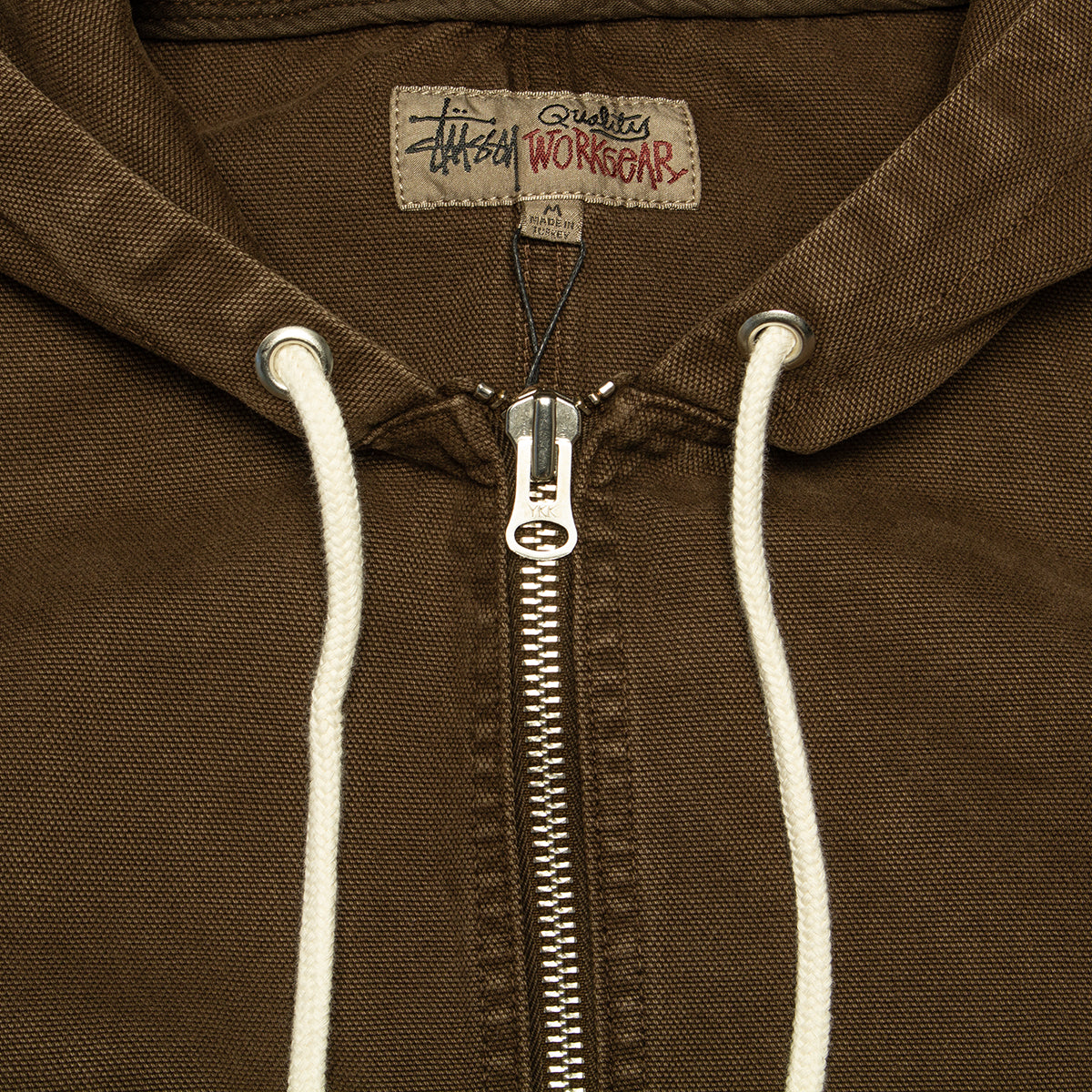 Stussy | Work Jacket Unlined Canvas Style # 115757 Color : Brown