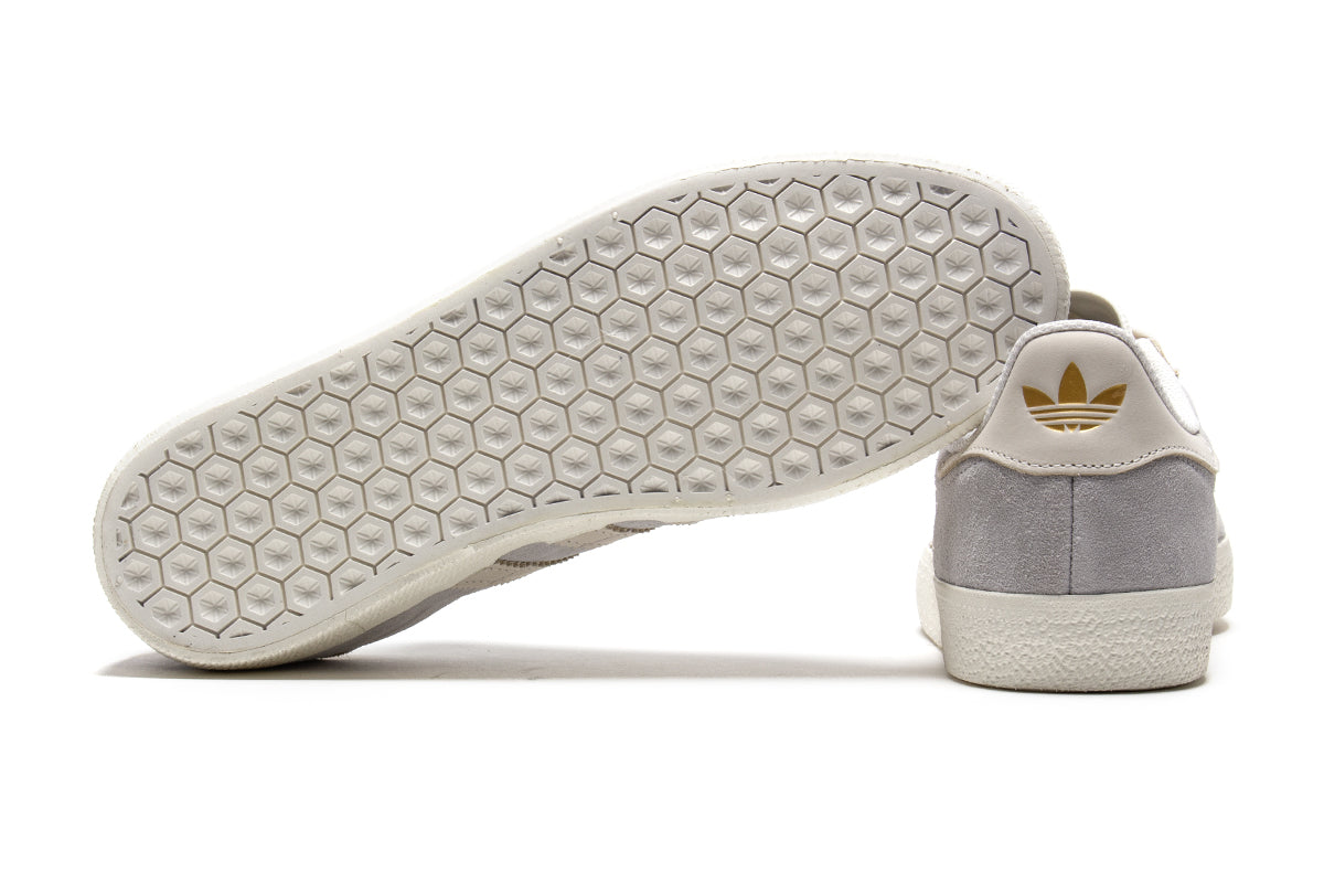 adidas Gazelle ADV - Unisex - Grey Two / Chalk White / Gold - 11.5 adidas Gazelle ADV - Unisex - Grey Two / Chalk White / Gold - 11.5