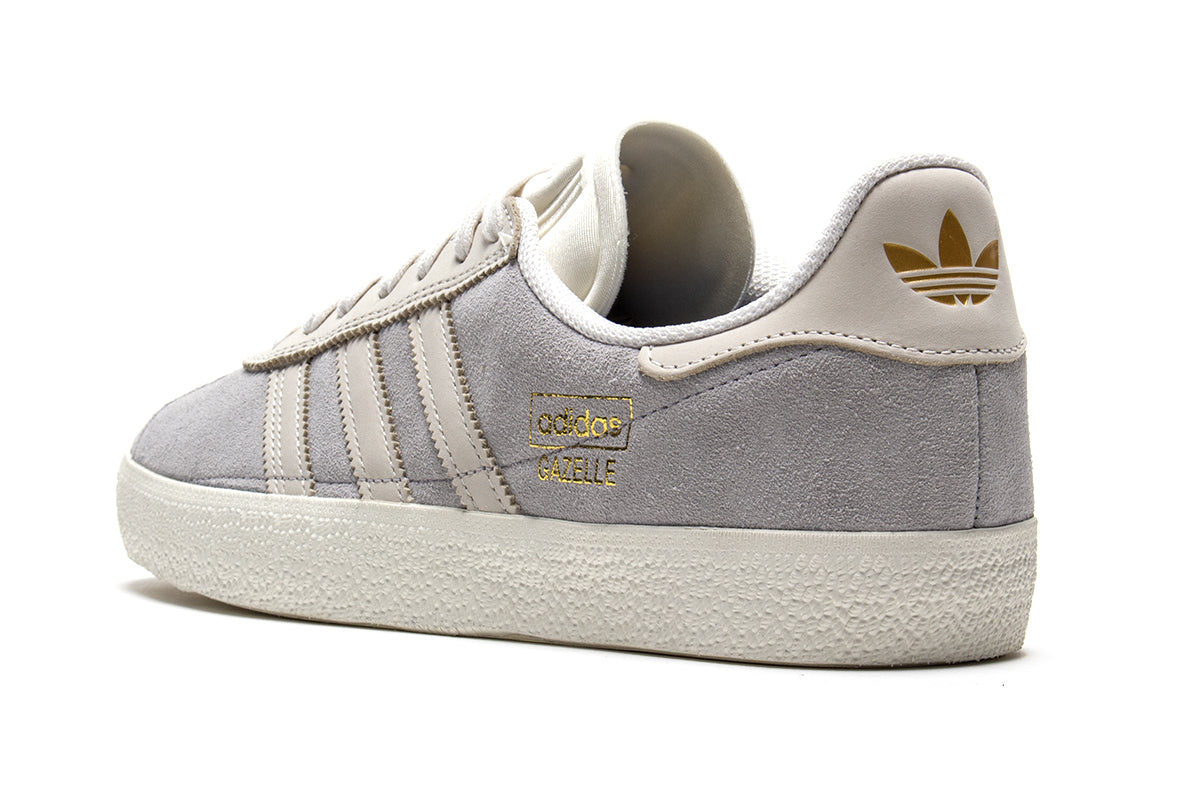 adidas Gazelle ADV - Unisex - Grey Two / Chalk White / Gold - 11.5 adidas Gazelle ADV - Unisex - Grey Two / Chalk White / Gold - 11.5