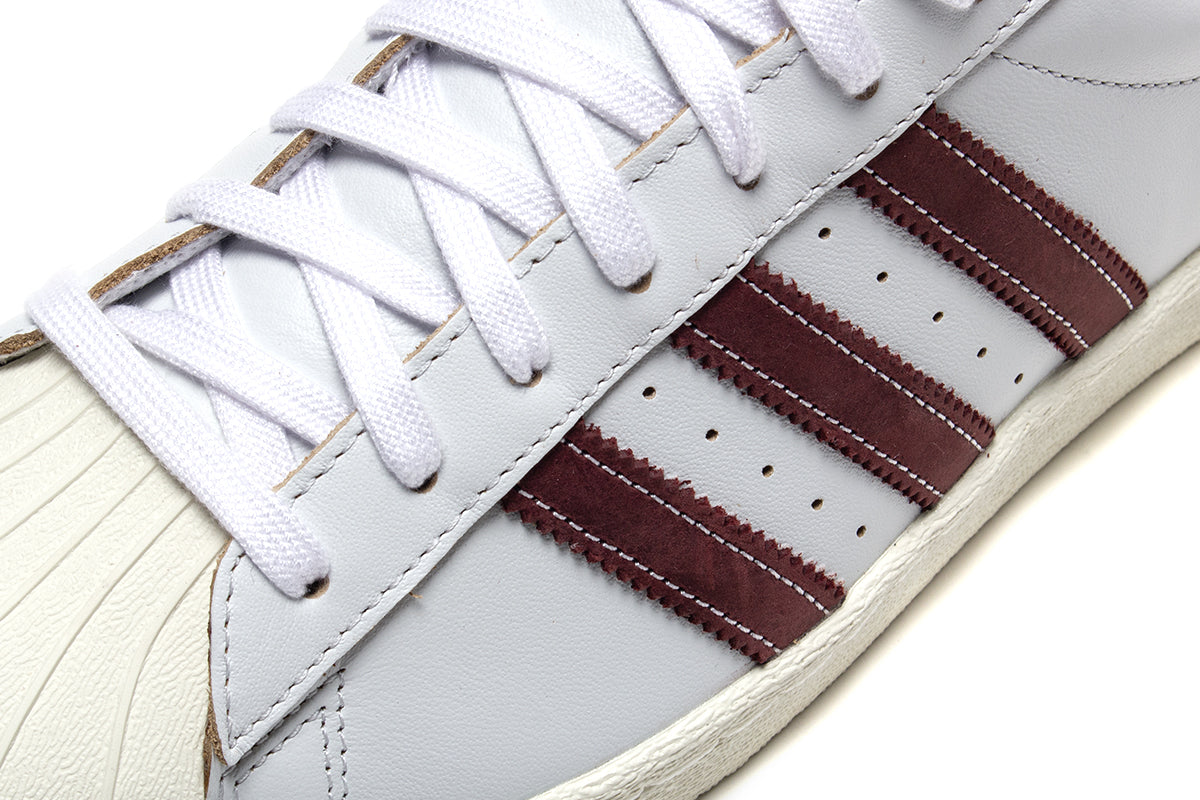 adidas Superstar 80 ADV - Shadow Red / Off White 7 adidas Superstar 80 ADV - Shadow Red / Off White 7