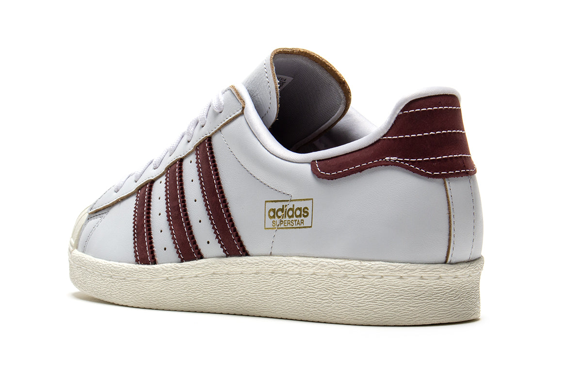 adidas Superstar 80 ADV - Shadow Red / Off White 7 adidas Superstar 80 ADV - Shadow Red / Off White 7