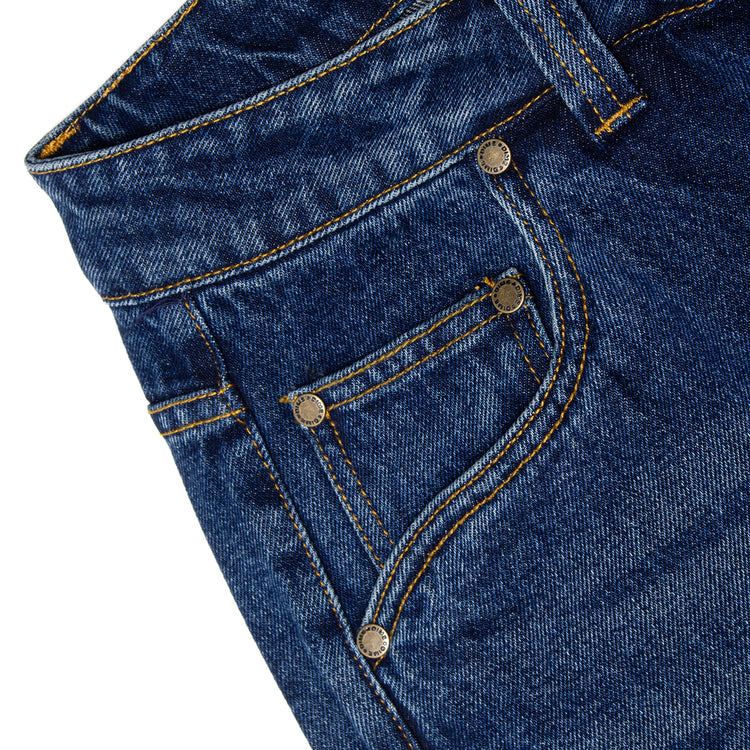 Dime - Classic Relaxed Denim Pants
Color : Faded Indigo