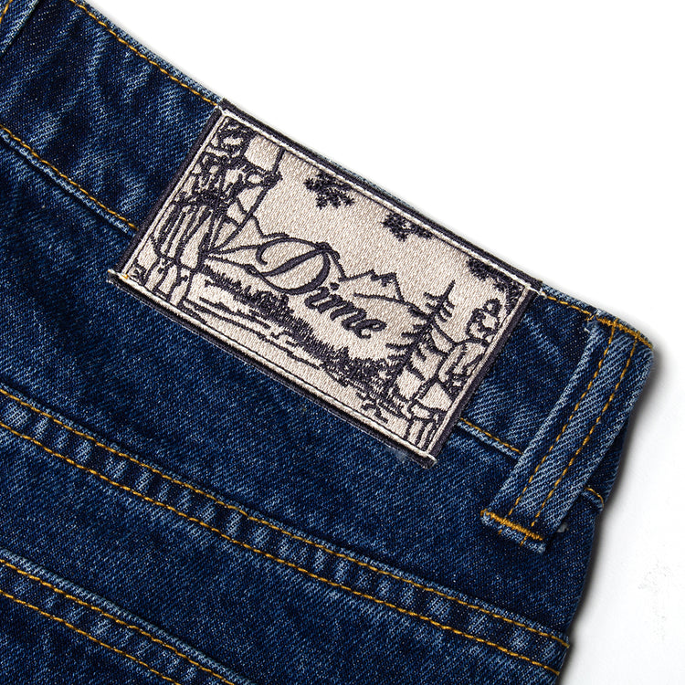 Dime - Classic Relaxed Denim Pants
Color : Faded Indigo