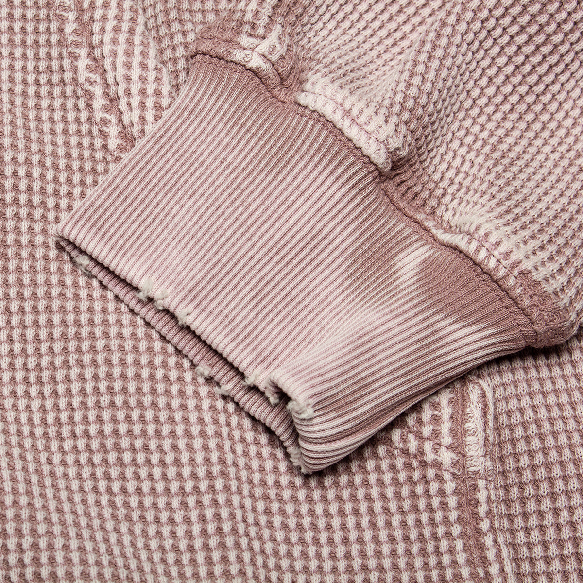 Dime - Premium Waffle Zip Hoodie
Color : Faded Mauve