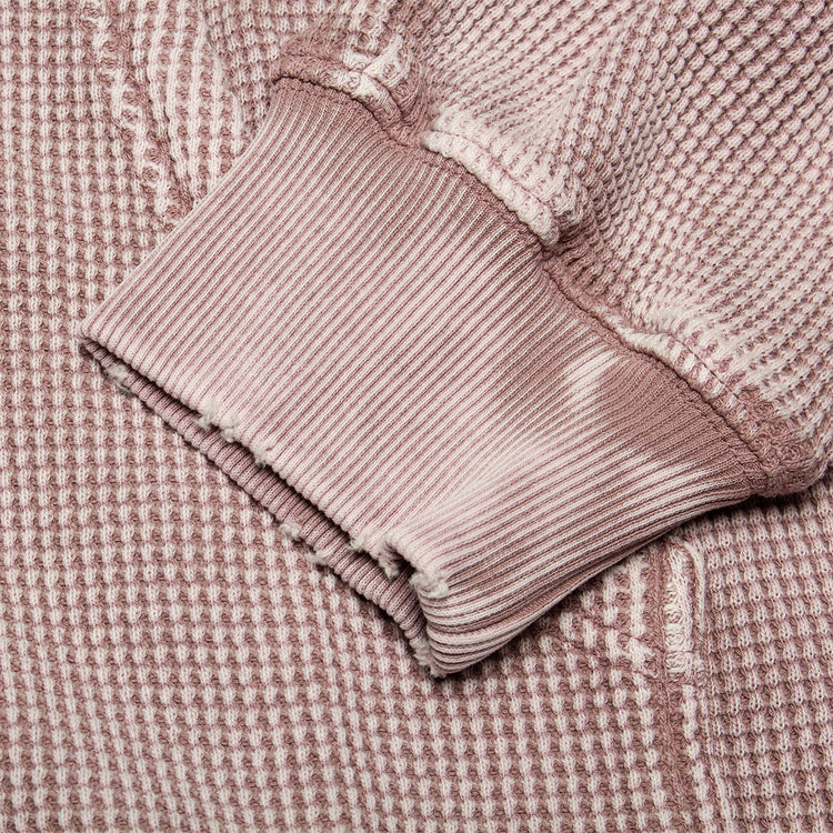 Dime - Premium Waffle Zip Hoodie
Color : Faded Mauve