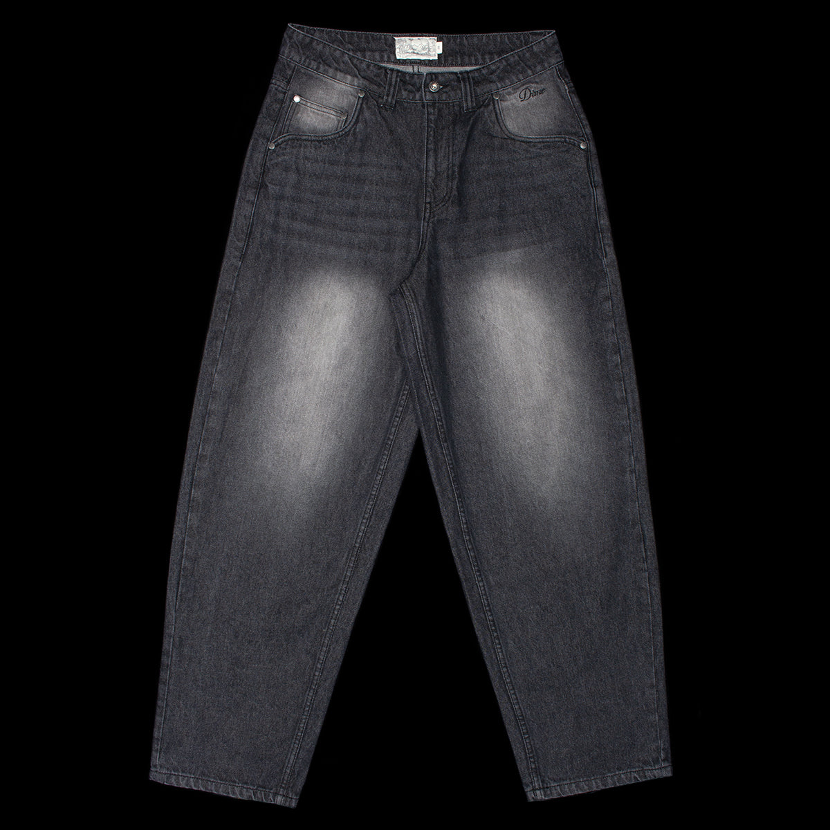 Dime - Classic Baggy Denim Pants
Color : Sandblasted Black