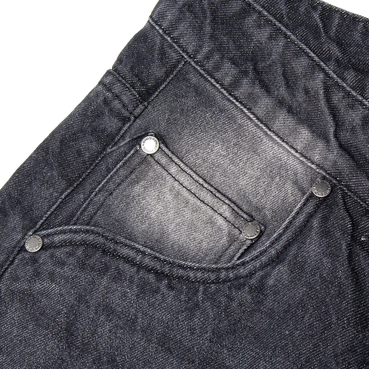 Dime - Classic Baggy Denim Pants
Color : Sandblasted Black