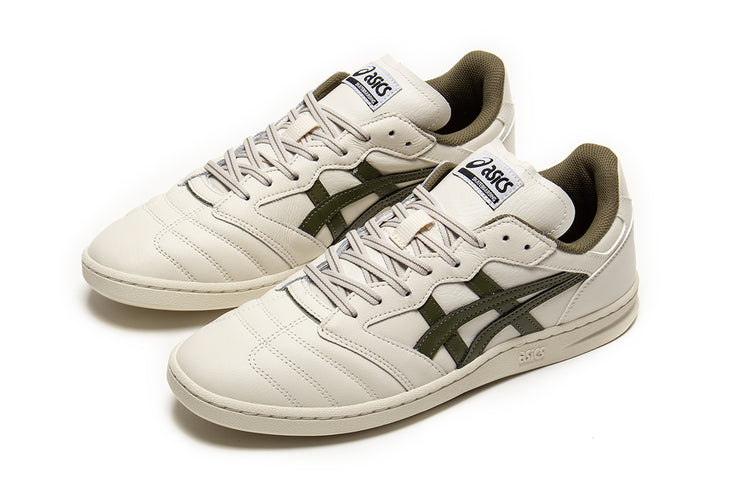 Asics Skateboarding - Leggerezza FB
Style # 1201B045.201
Color : Birch / Loden Green
