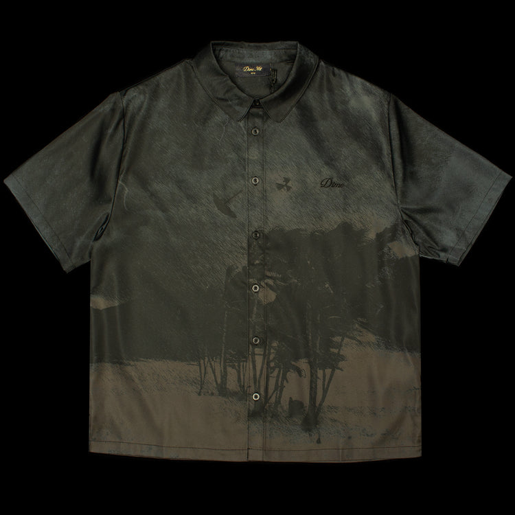 Dime - Day Off Button Up
Color : Black