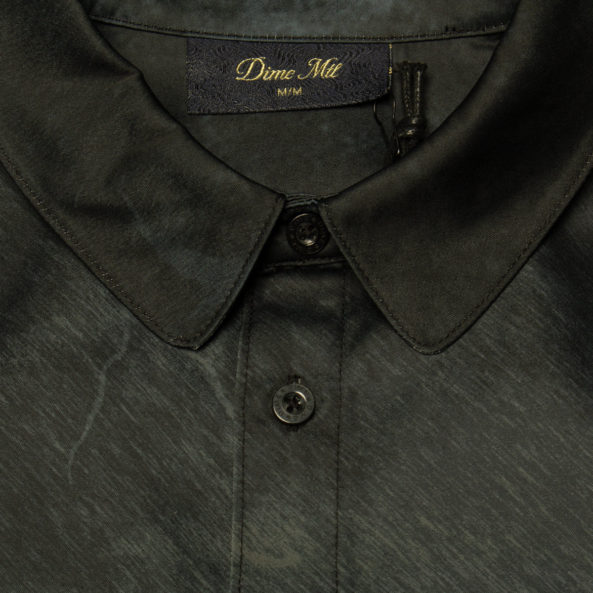 Dime - Day Off Button Up
Color : Black