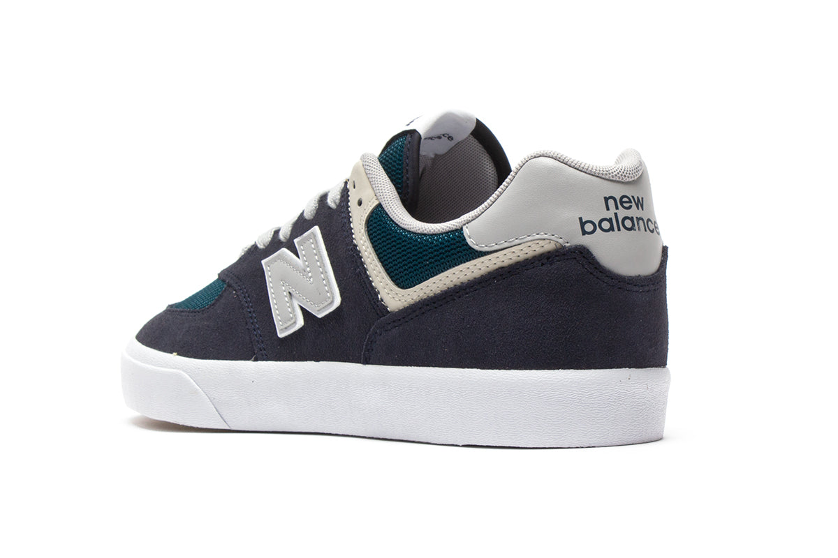 New balance 574 navy teal grey Clearance