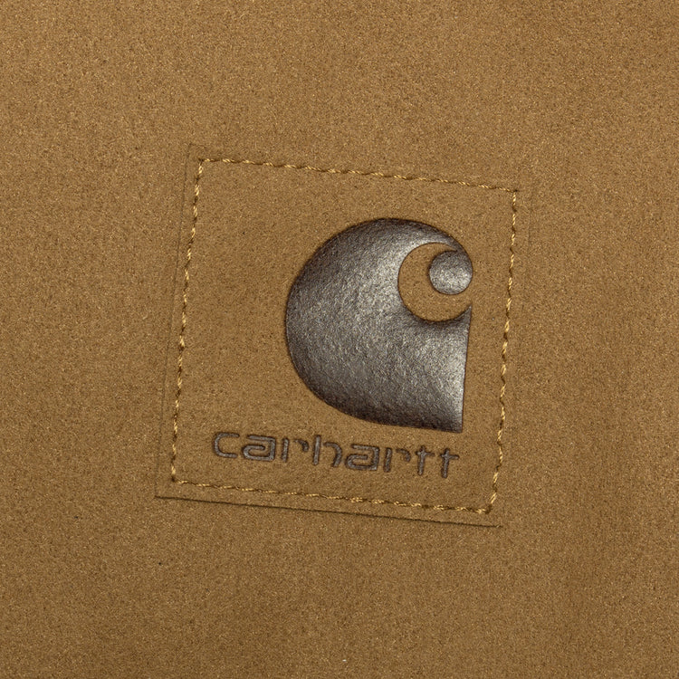 Carhartt WIP | Suede Zip Wallet  Style # I033580-HZXX Color : Hamilton Brown