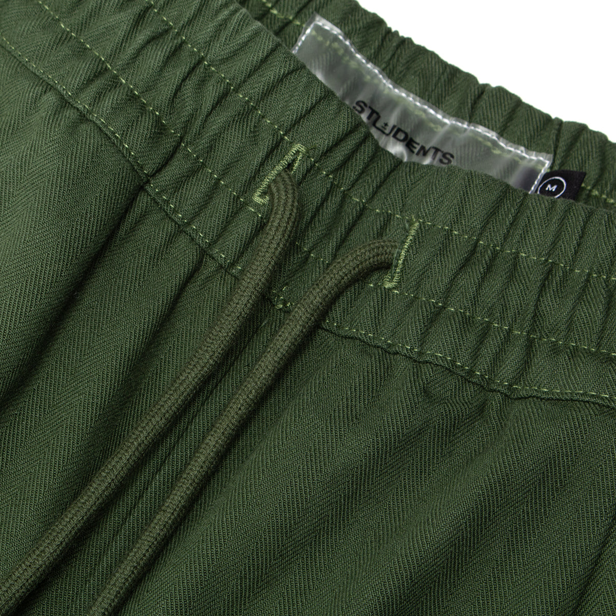 Students - Arts Baggy Herringbone Twill Pants
Color : Forest