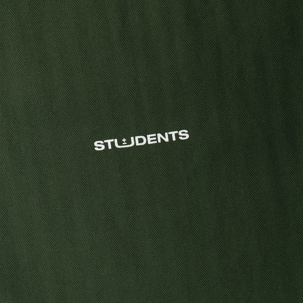 Students - Arts Baggy Herringbone Twill Pants
Color : Forest