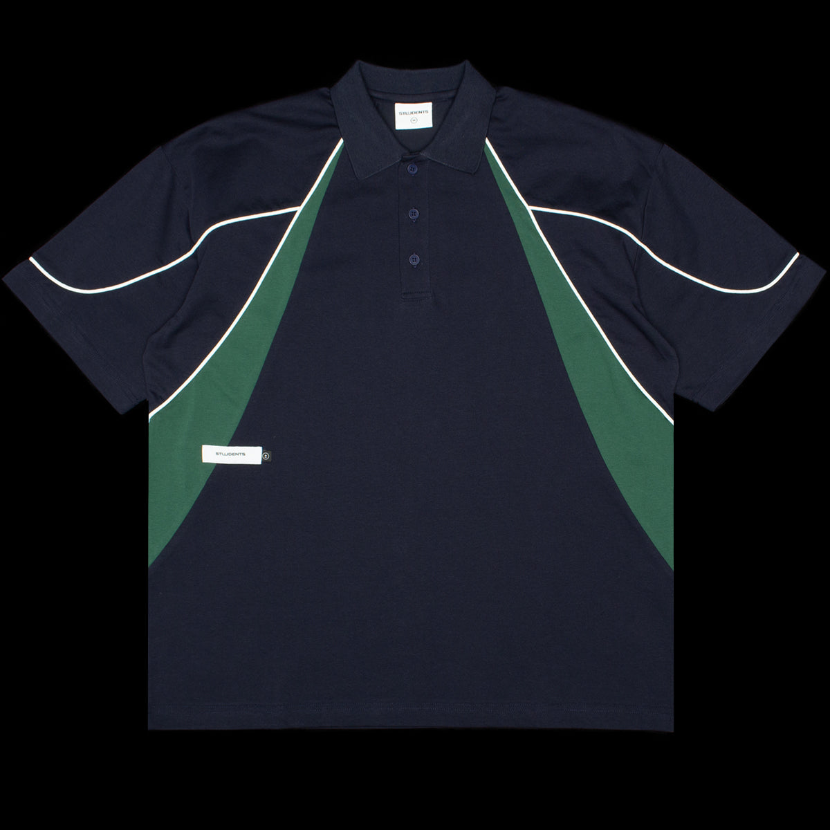 Students - Captain Jersey Polo Shirt
Color : Navy