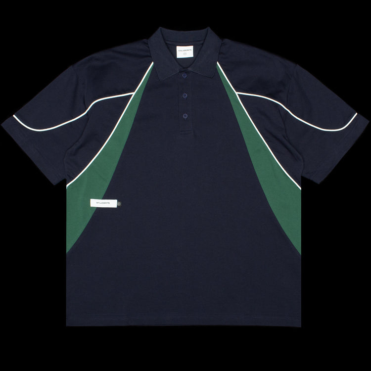 Students - Captain Jersey Polo Shirt
Color : Navy
