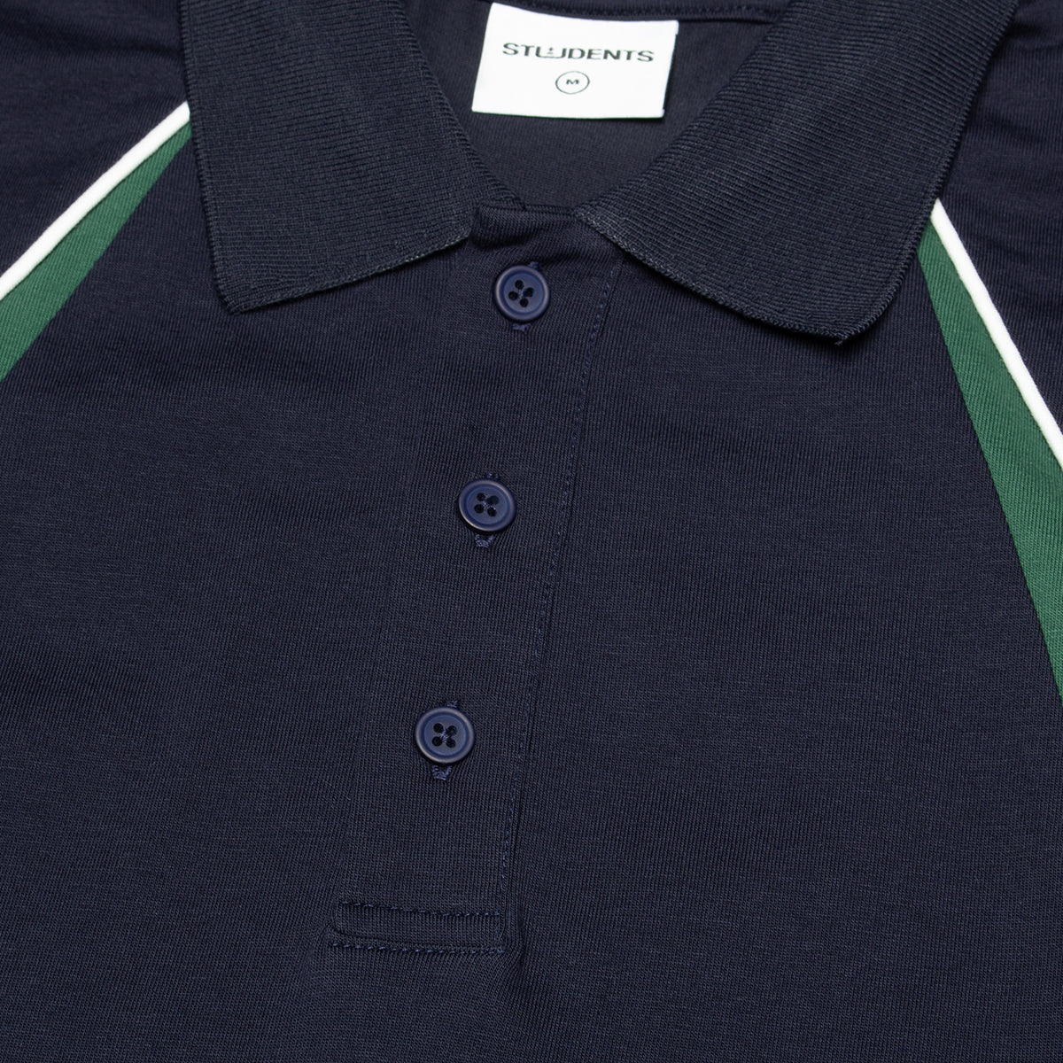 Students - Captain Jersey Polo Shirt
Color : Navy
