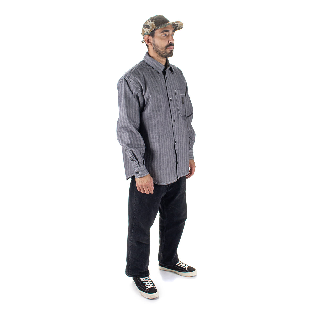 Carhartt WIP | Menard Shirt Jacket Style # I033577-9102 Color : Grey