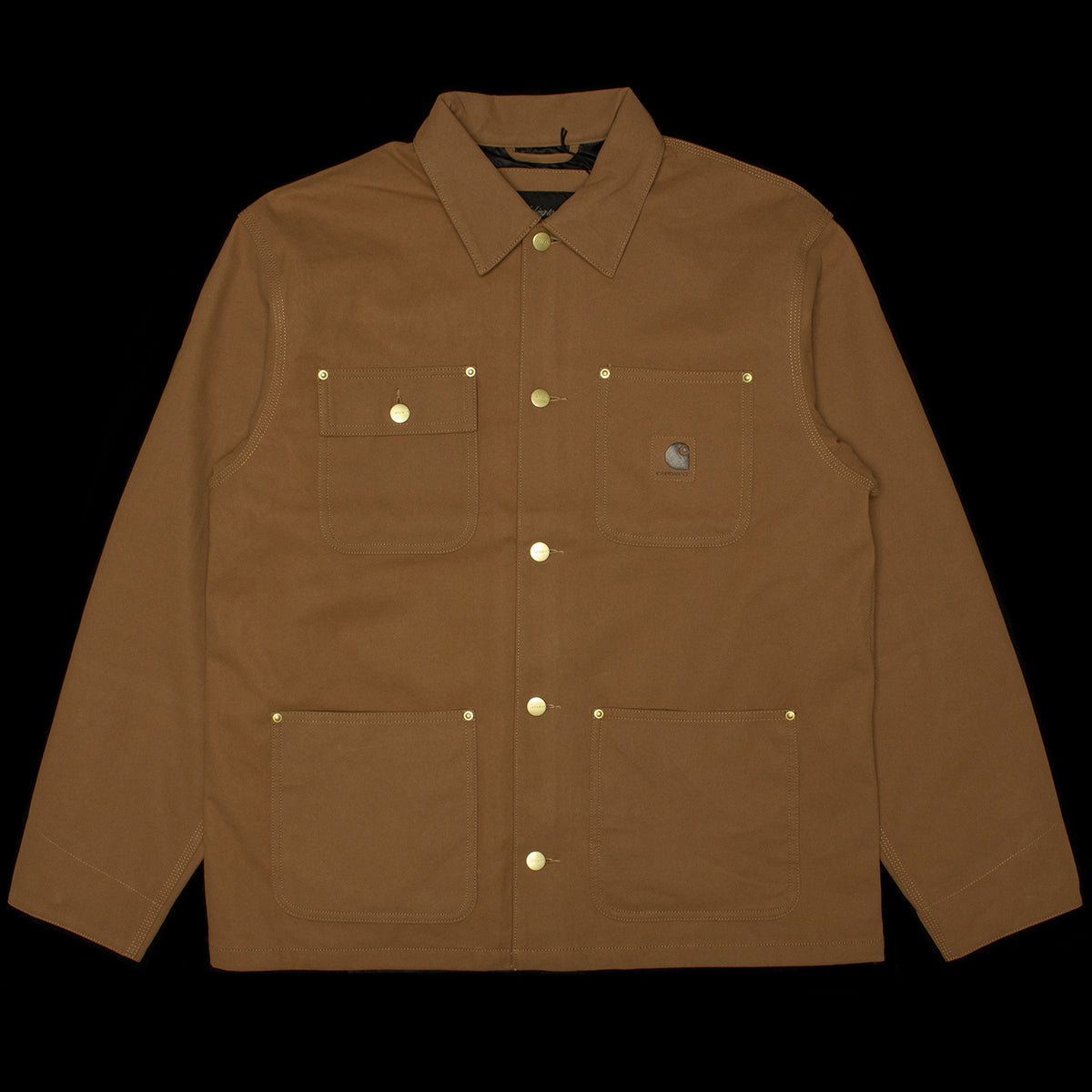 Carhartt WIP | Suede Michigan Coat Style # I033717-HZXX Color : Hamilton Brown