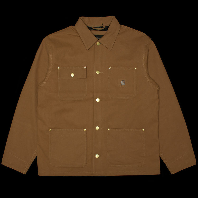 Carhartt WIP | Suede Michigan Coat Style # I033717-HZXX Color : Hamilton Brown