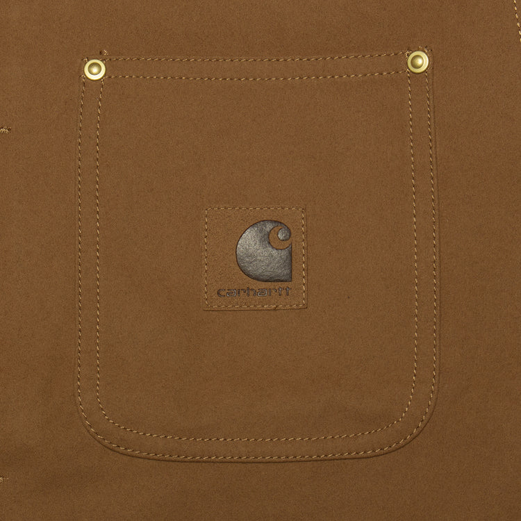 Carhartt WIP | Suede Michigan Coat Style # I033717-HZXX Color : Hamilton Brown