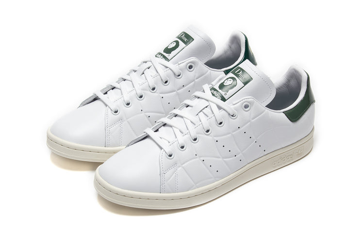 Adidas | Stan Smith x Dime Style # IG2044 Color : Cloud White / Collegiate Green / Green Oxide