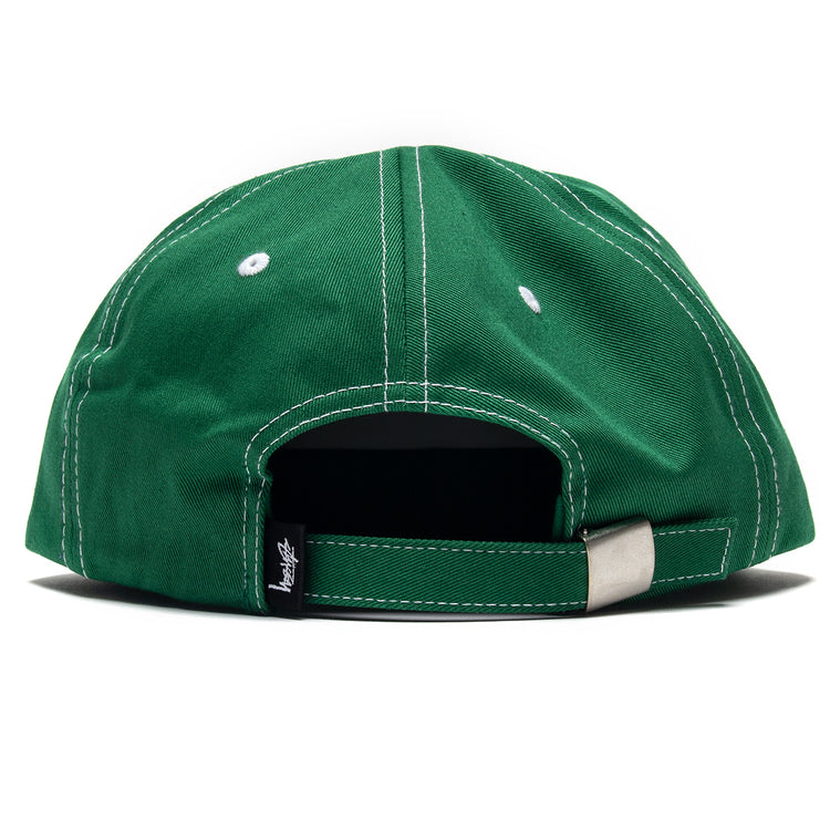 Stussy | Stu Arch Strapback Hat Style # 1311066 Color : Green