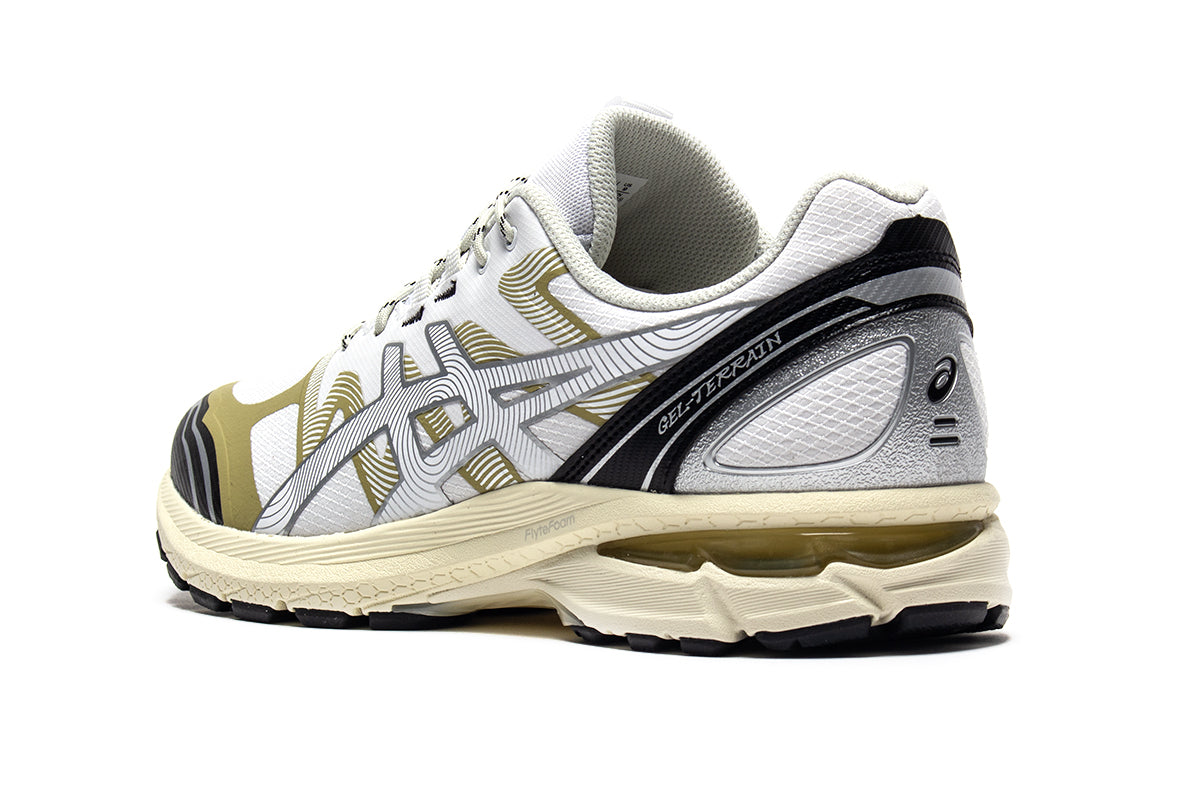 Asics | Gel-Terrain Style # 1203A342.100 Color : White / Lake Grey