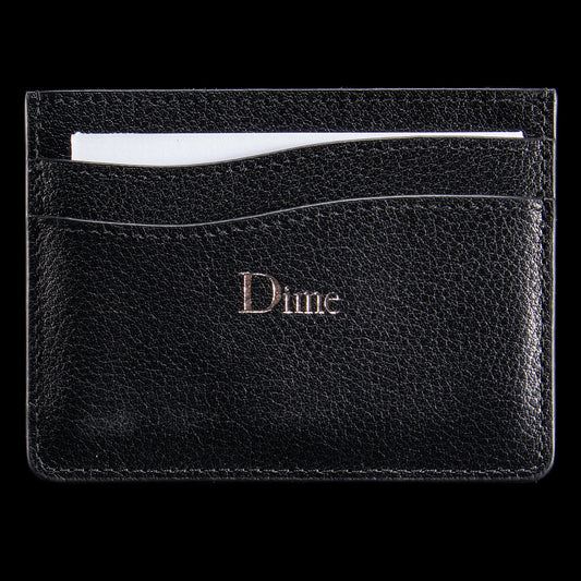 Dime - Classic Leather Cardholder
Color : Black