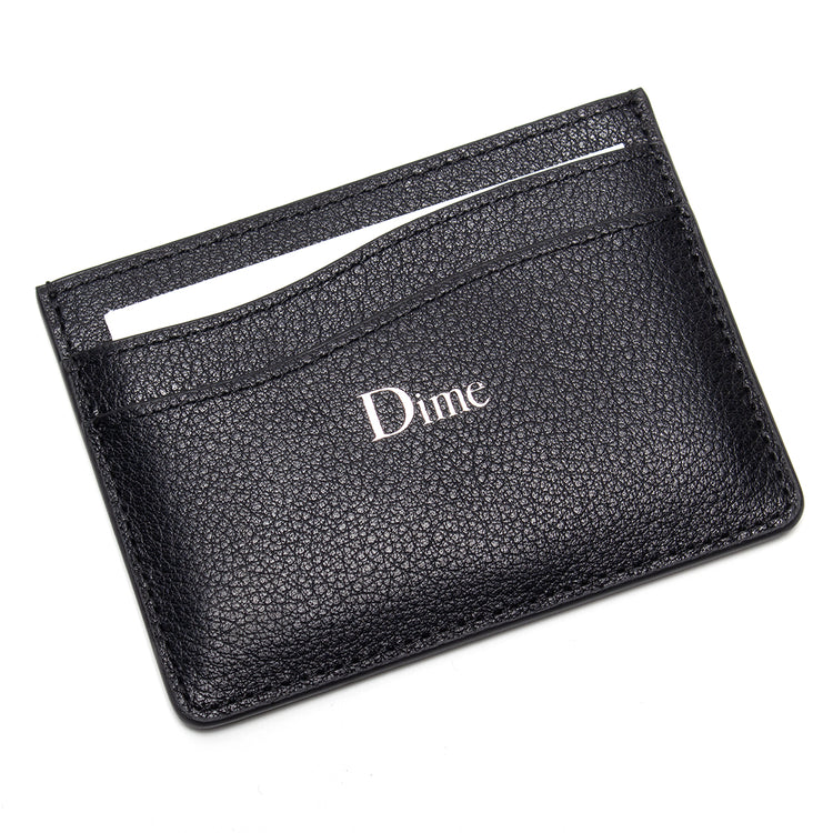 Dime - Classic Leather Cardholder
Color : Black