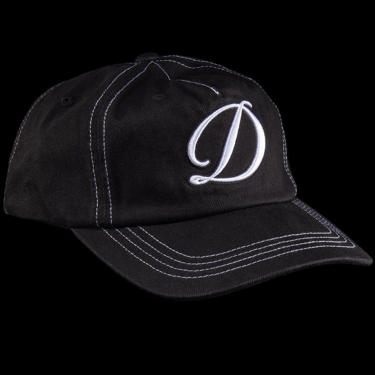 Dime - Cursive Denim Worker Cap
Color : Black Washed