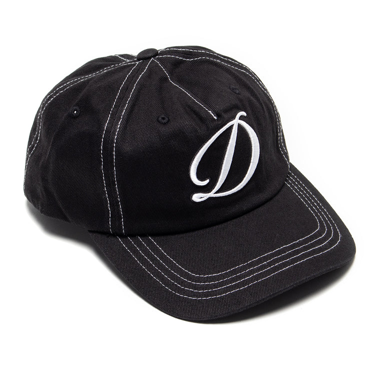 Dime - Cursive Denim Worker Cap
Color : Black Washed