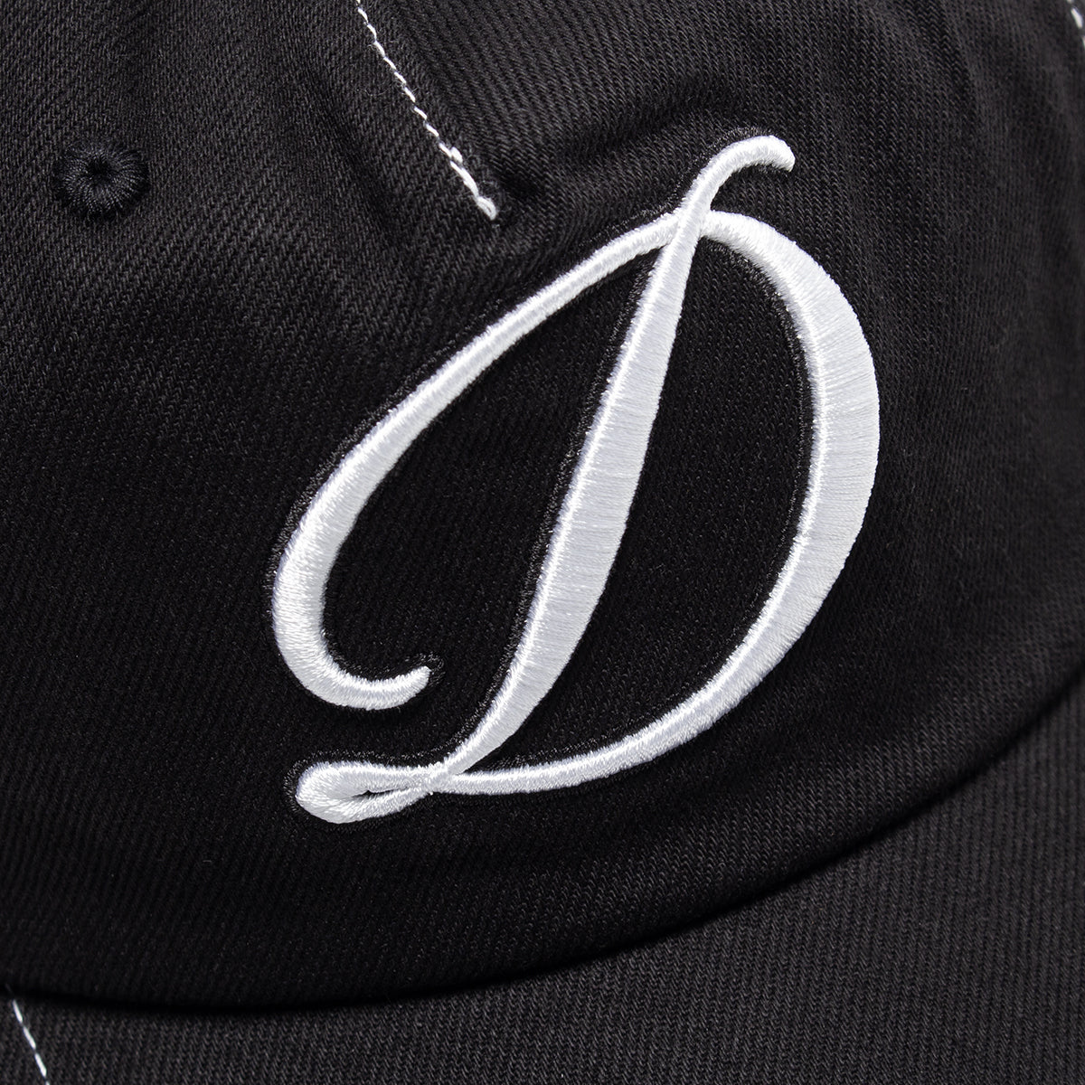 Dime - Cursive Denim Worker Cap
Color : Black Washed