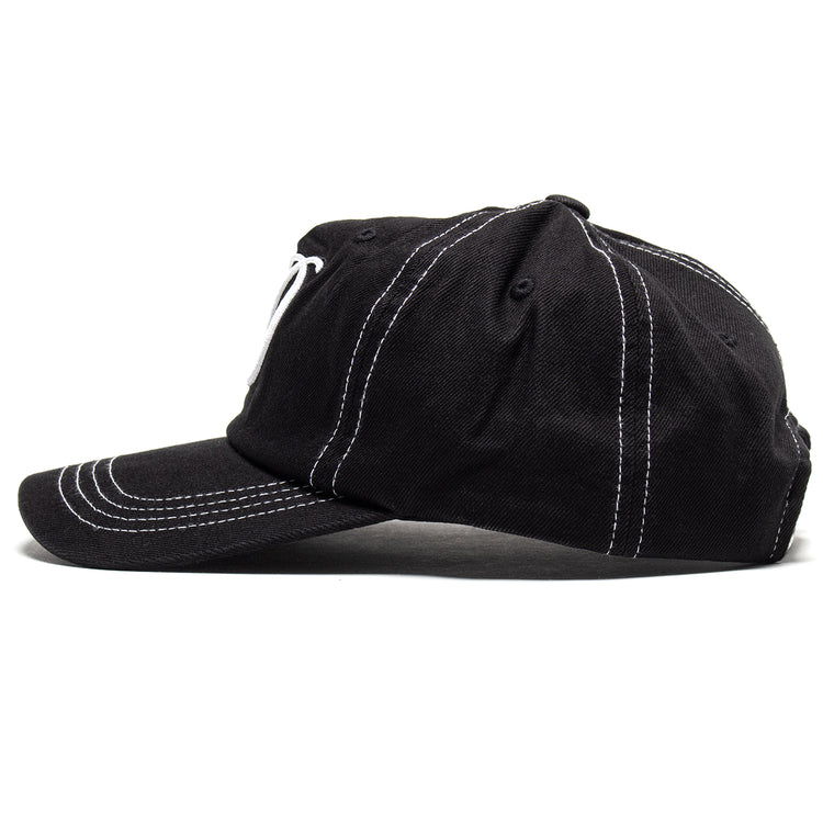 Dime - Cursive Denim Worker Cap
Color : Black Washed
