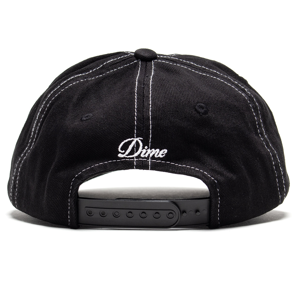 Dime - Cursive Denim Worker Cap
Color : Black Washed