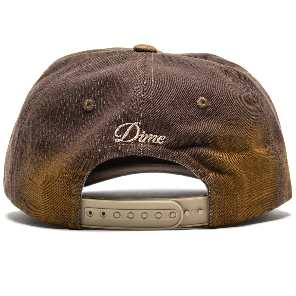 Dime - Cursive Denim Worker Cap
Color : Brown Washed