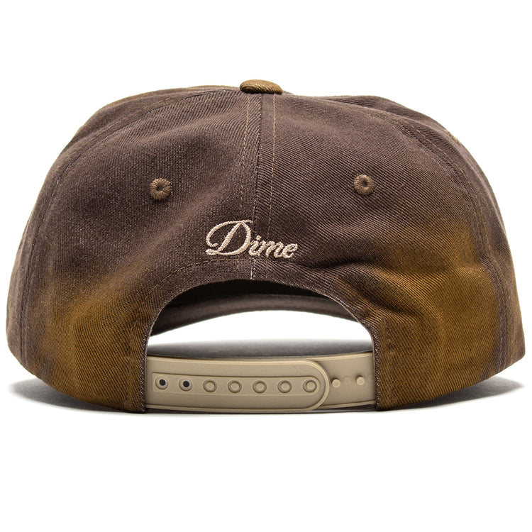 Dime - Cursive Denim Worker Cap
Color : Brown Washed
