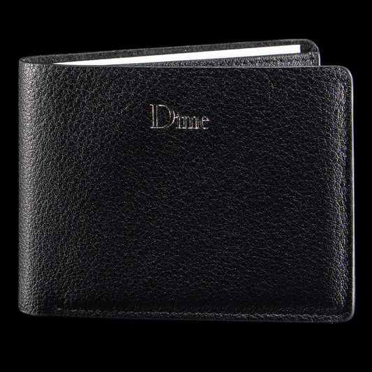 Dime - Classic Leather Wallet
Color : Black