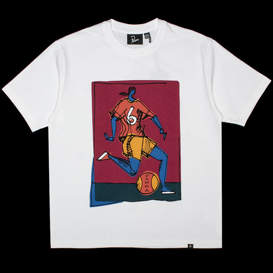 by Parra - Kicked Around T-Shirt
Style # 55455
Color : White